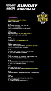 Program sunday main stage