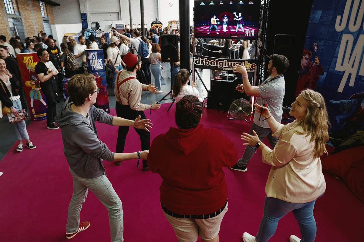 Just Dance at Comic Con Brussels