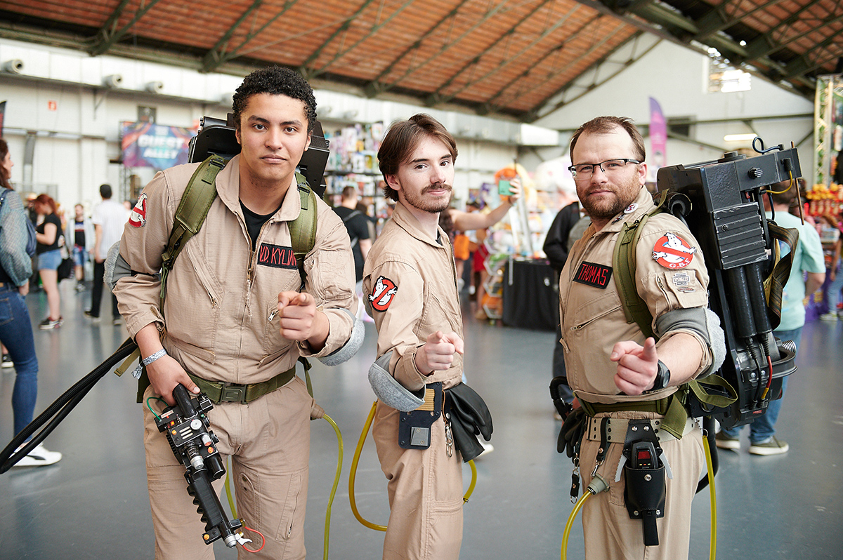 Wor vrijwilliger bij Comic Con Brussels