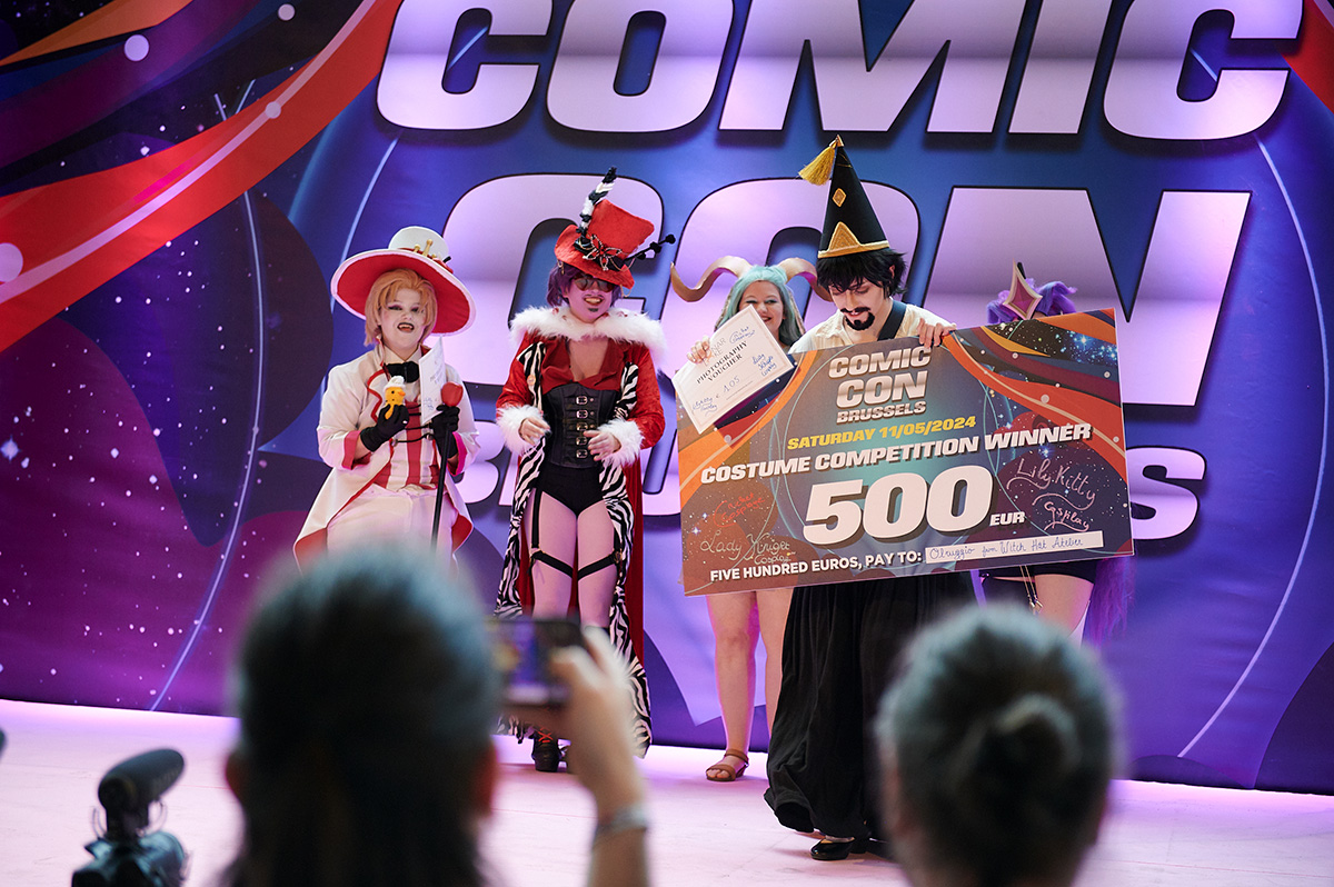 Cosplay Contest at Comic Con Brussels