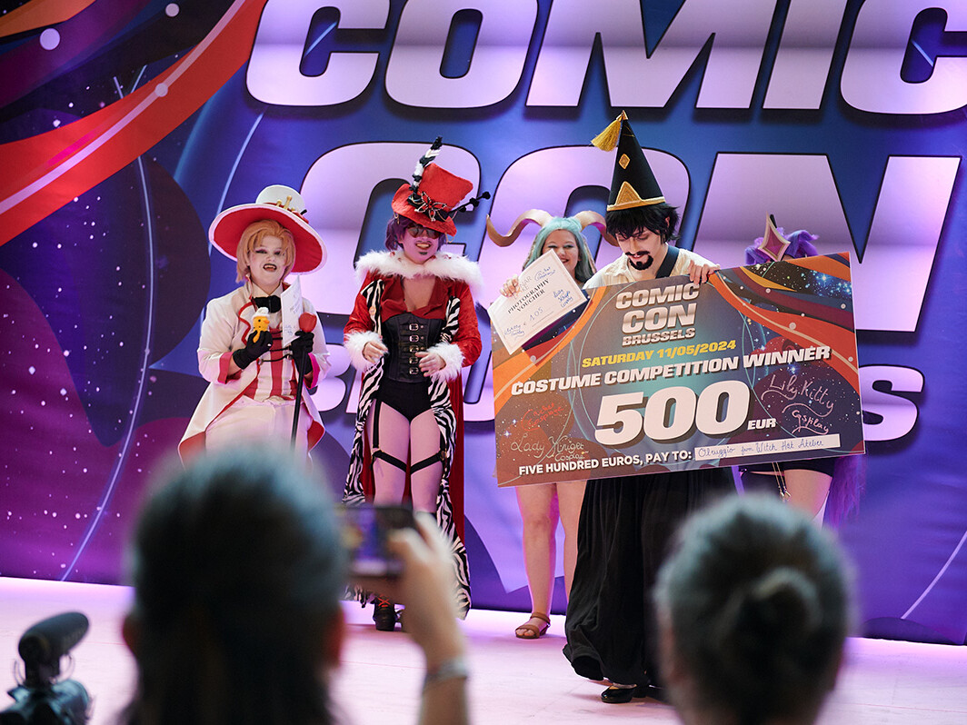 Cosplay Contest at Comic Con Brussels